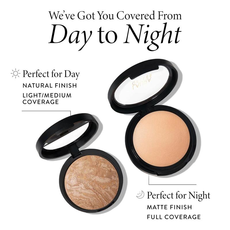 Light and Full Coverage Kit (2 PC) - Full Coverage and Buildable Powder Foundation Ki