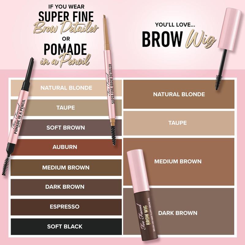 Too Faced Super Fine Waterproof Smudge Proof Long Wear Brow Detailer Eyebrow Pencil