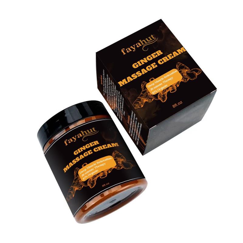 Ginger Massages cream All Skin Types Sensitive Skin Dry Skin