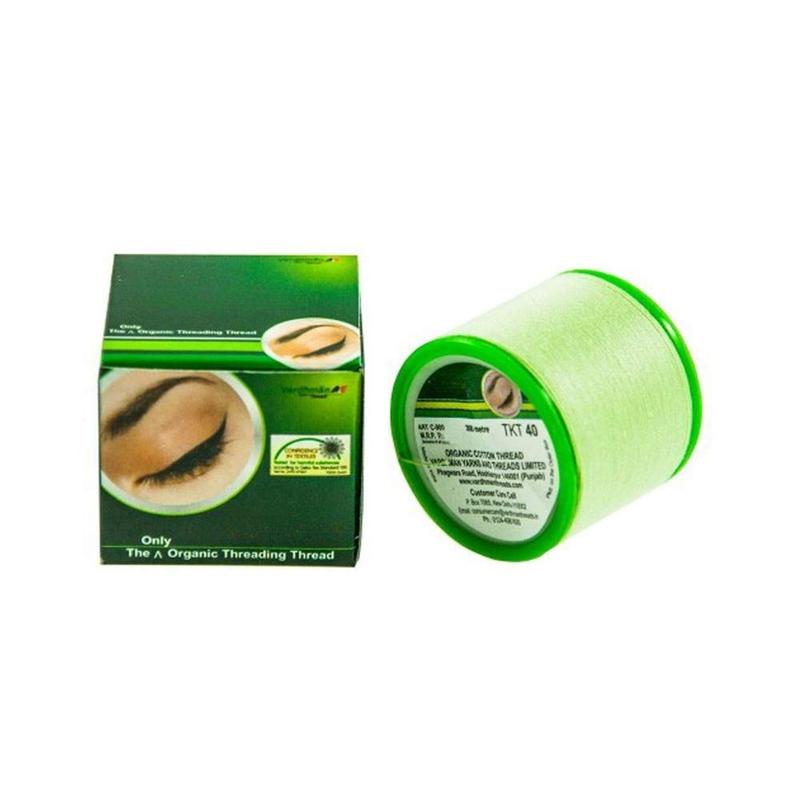 2 Spool X 300M Organic Cotton Eyebrow Threading Thread - India - Epilator Tool For Upper Lip Chin Forehead Ibrow Hair Removal