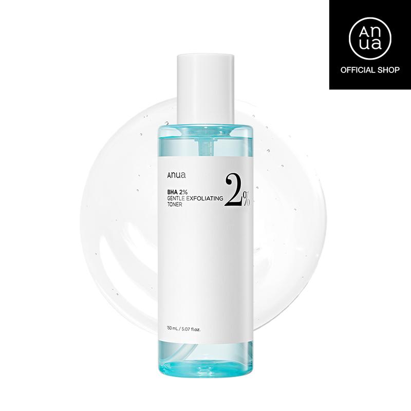 [Anua Official Shop] BHA 2% Gentle Exfoliating Toner 5.07 fl.oz. (150ml) ｜Chemical exfoliant, Hyaluronic Acid, Fragrance Free, korean skin care