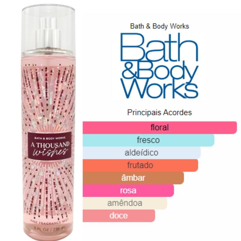 Bath and Body Works A Thousand Wishes Fragrance Mist 8 oz. by Bath & Body Works