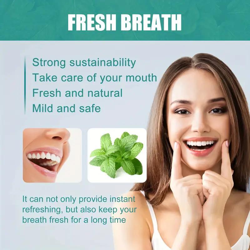 30ml 1.01oz YCZ  Fresh Breath Purifier - Breath Fresheners for Minty Fresh Breath, Odor Removing and Retention,Oral Health Cleanser