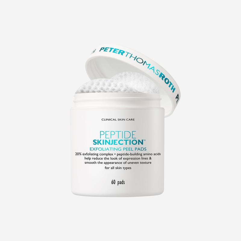 Peter Thomas Roth Peptide Skinjection Exfoliating Peel Pads, 60 Pads