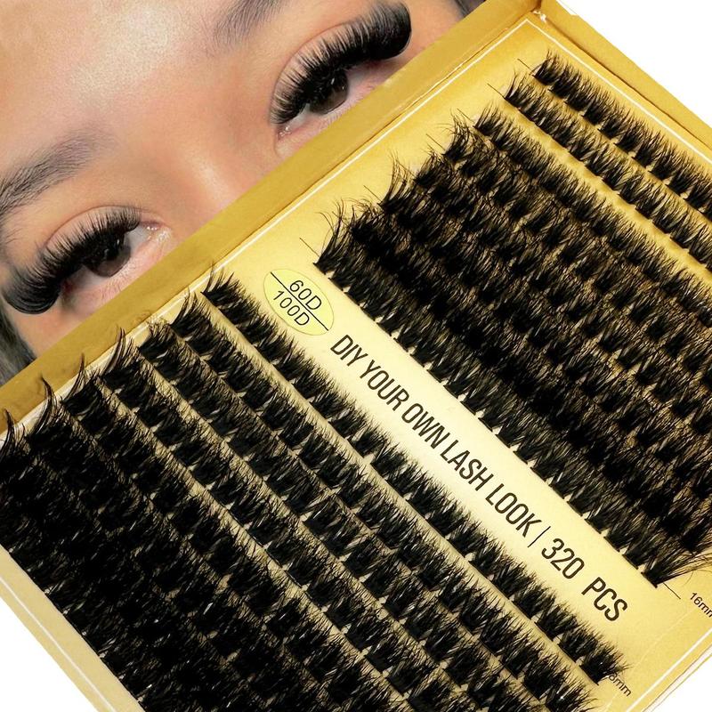 D Curl Mixed Size Individual Eyelash, 1 Set Natural Look Lash Clusters Eyelash Extensions, Self Grafting Eyelash Clusters, False Eyelashes Clusters, Summer Gift, Fall Gift, Boyfriend Gift, Christmas Gift