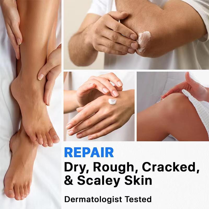 Urea & Salicylic Acid Moisturizing Hand & Foot Cream, Moisturizing Foot Cream, Foot Care Product for Dry Cracked Skin