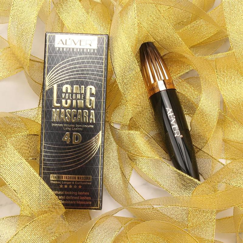 4D Silk Fiber Lash Mascara, Waterproof Long Lasting Mascara Black Volume, Length Natural Mascara Makeup Cosmetic waterproof mascara