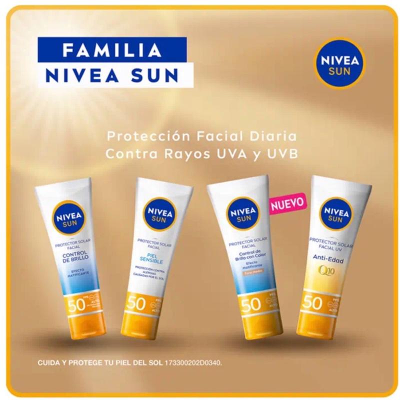 Nivea Facial Sunblock - Protection for Your Skin - Skincare, Skin Repair