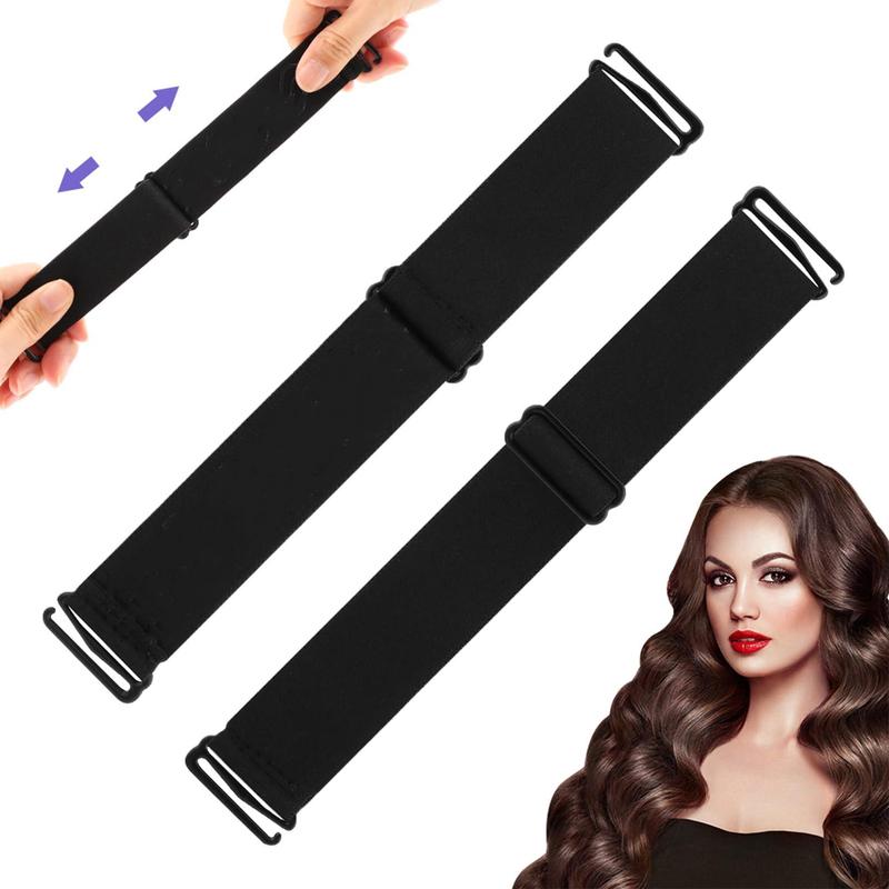 Adjustable Elastic Band for Wigs Removable Wig Band Nonslip Wig Strap Black Elastic Bands for Glueless Wig Making Wig Cap Accessories