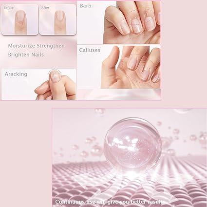 Nail Growth Oil, Cuticle Oil Pen, Nail Oil Strengthener, Multicolor Cosmetics Nail Growth Oil, For Anti Dead Skin, Exfoliation and Edge Care Moisturize Nail Care