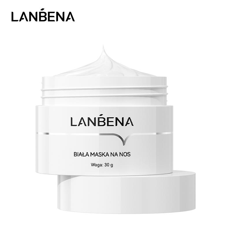 LANBENA Blackhead Pore Remover Mask Aloe extract Facial Peeling Nose Strip  Cleansing 30g Skin care Comfort Gentle Repairing Smoothing