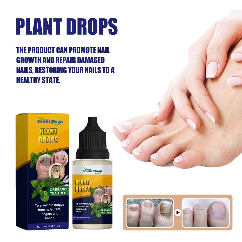 2024 Black Friday Event Plant Extract Nail Fungus Care Solution Plant Drops；Nail Care Products；Nail Growth Serum nail fungus prevention