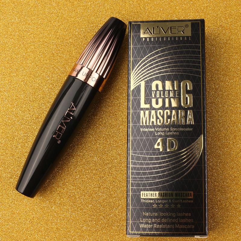 4D Silk Fiber Lash Mascara, Waterproof Long Lasting Mascara Black Volume, Length Natural Mascara Makeup Cosmetic waterproof mascara