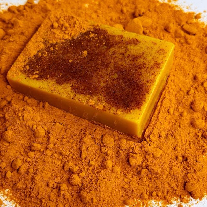 Lemon, Turmeric and Honey Skin Soap Sensitive Skin Hydrating All Skin Types Oil Control Body Care Body Wash Cleansing Daily Gentle Skin Care Skin Repair Comfort Cleanser Moisture Moisturize Moisturizer brightning curcuma