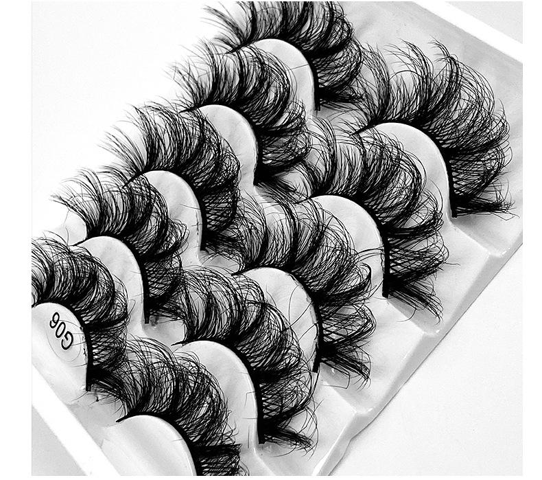 Eyelashes Winged Eyelashes Natural Manga Lashes Fake Lashes Makeup