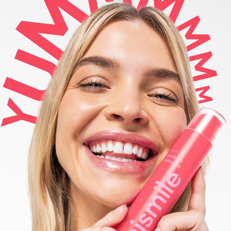 Hismile Strawberry Flavoured Fluoride Toothpaste