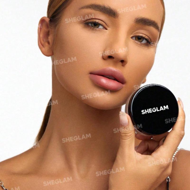 SHEGLAM Baked Glow Setting Powder-Chocolate, Translucent Pore-less Flawless Smooths Fine Lines Glowy Powder - Makeup, Cosmetic