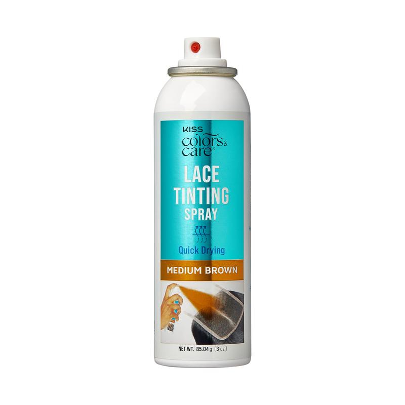 KISS Colors & Care Lace Tinting Spray - Medium Brown