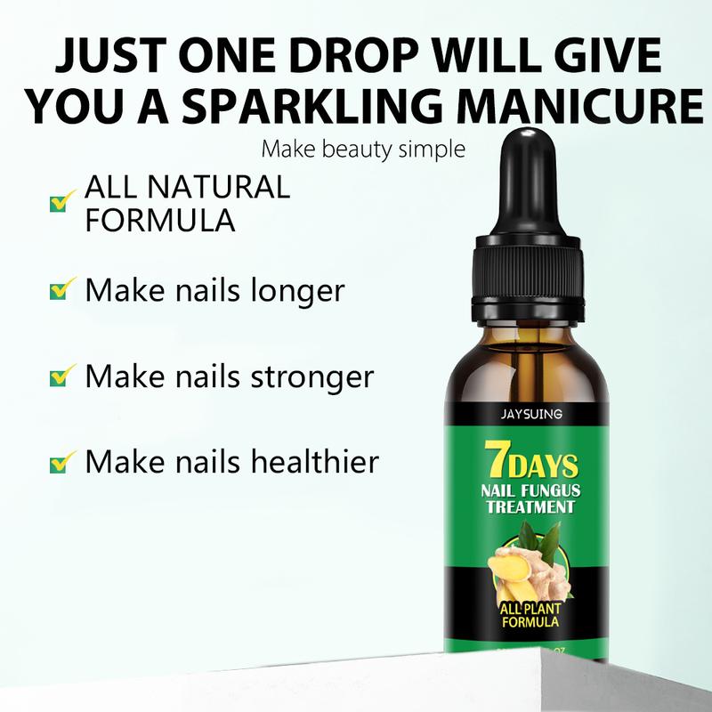 JAYSUING Ginger Nail Oil - Longer, Stronger and Brighter Nails, Nail Care Products for Men & Women Comfort Nail Polish