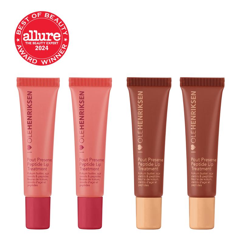 Pout Preserve Party of 4 Peptide Lip Set