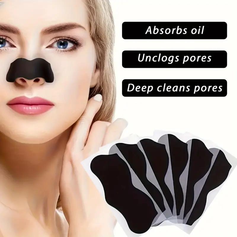 Cleansing Nose Strips, 30pcs set Blackhead & Acne Cleaning Nose Patches, Suitable for All Skin Types, Skin Care Products for Women & Men, Christmas Gift