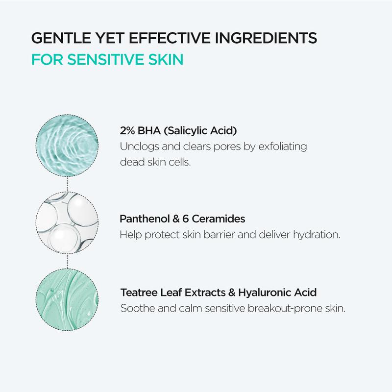 [Anua Official Shop] BHA 2% Gentle Exfoliating Toner 5.07 fl.oz. (150ml) ｜Chemical exfoliant, Hyaluronic Acid, Fragrance Free, korean skin care