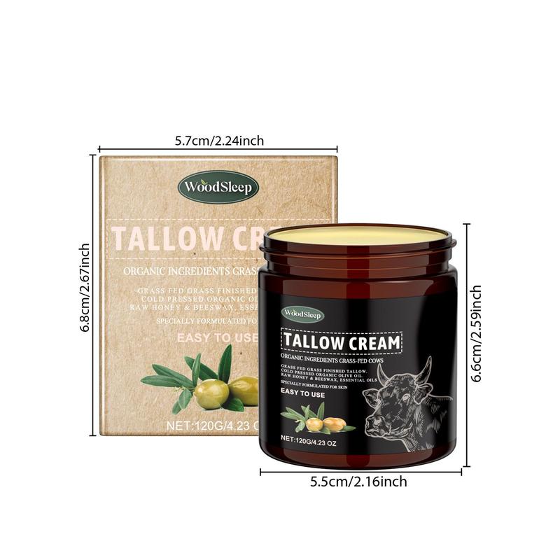 Tallow Cream, 1 Box Moisturizing Body Cream, Hydrating Body Lotion for Women & Men, Body Care Product for Daily Use