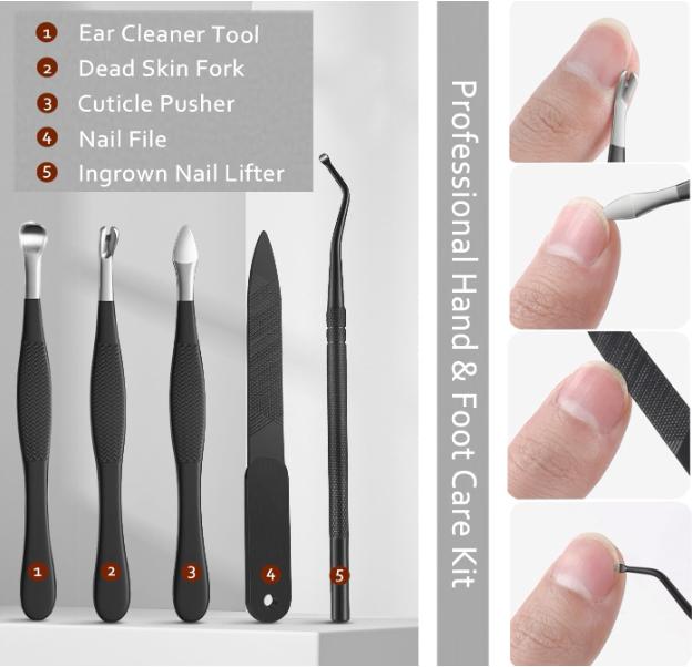 Ingrown Toenail Clipper Nail Cutter Pedicure Knife Thick Nail Clipper Senior Callus Remover Tools Men Women Manicure Nail Care