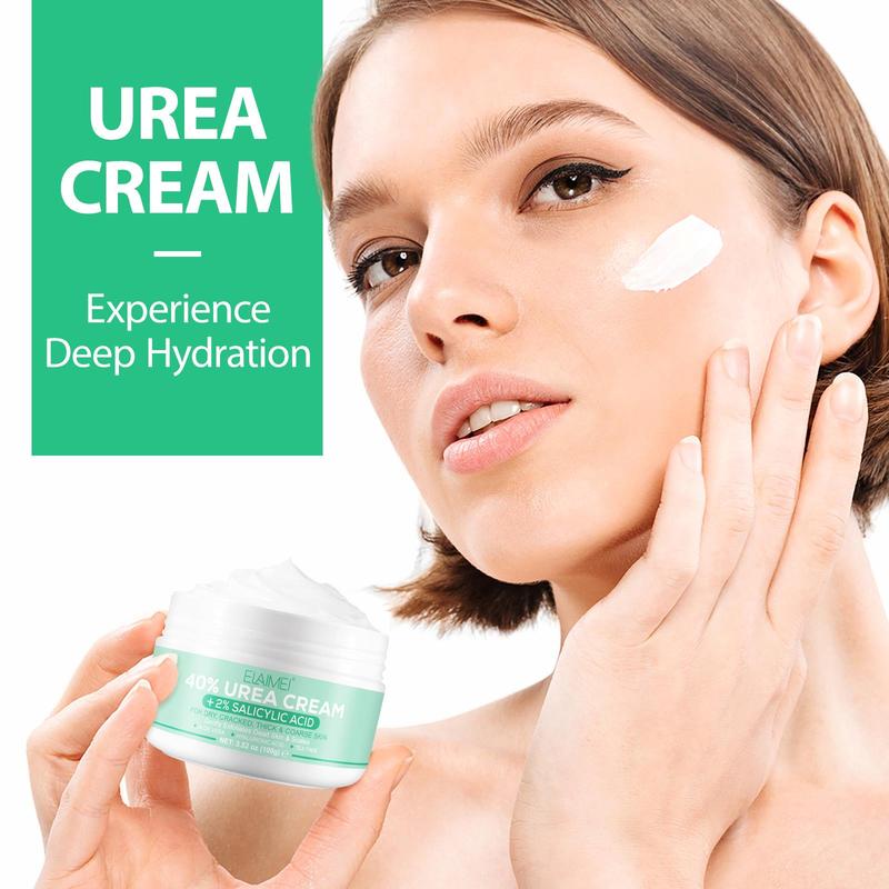 40% Urea Cream with 2% Salicylic Acid, 2 Counts set Moisturizing Hand Cream, Hydrating Hand Care Cream for Dry Cracked Skin, Hand Care Product for Daily