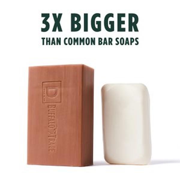 Duke Cannon Big American Bourbon Soap - Oak Barrel & Amber Scent, 10 oz, 1 Bar