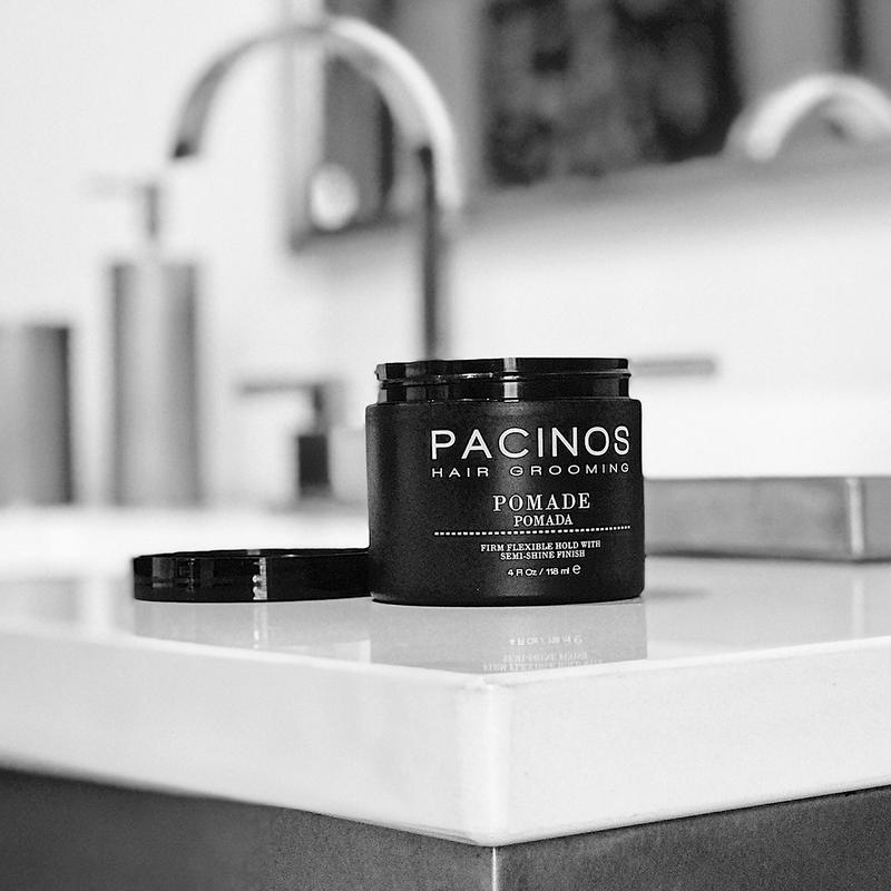 Pacinos Pomade-Firm Flexible Hold with Semi-Shine Finish Haircare Pomade