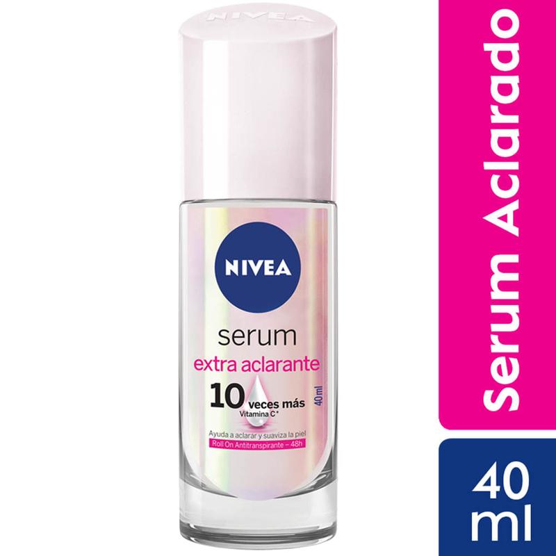 Nivea Natural Tone Serum Deodorant 40ml - Unisex, Natural Tone for Underarms