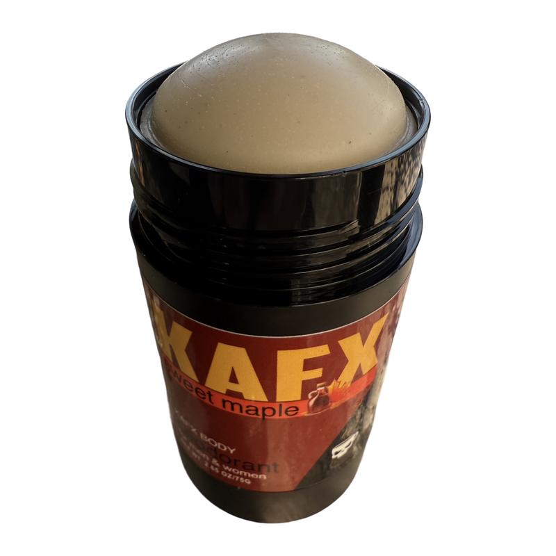 KAFX Body Sweet Maple Coffee Infused Natural Deodorant, 75g