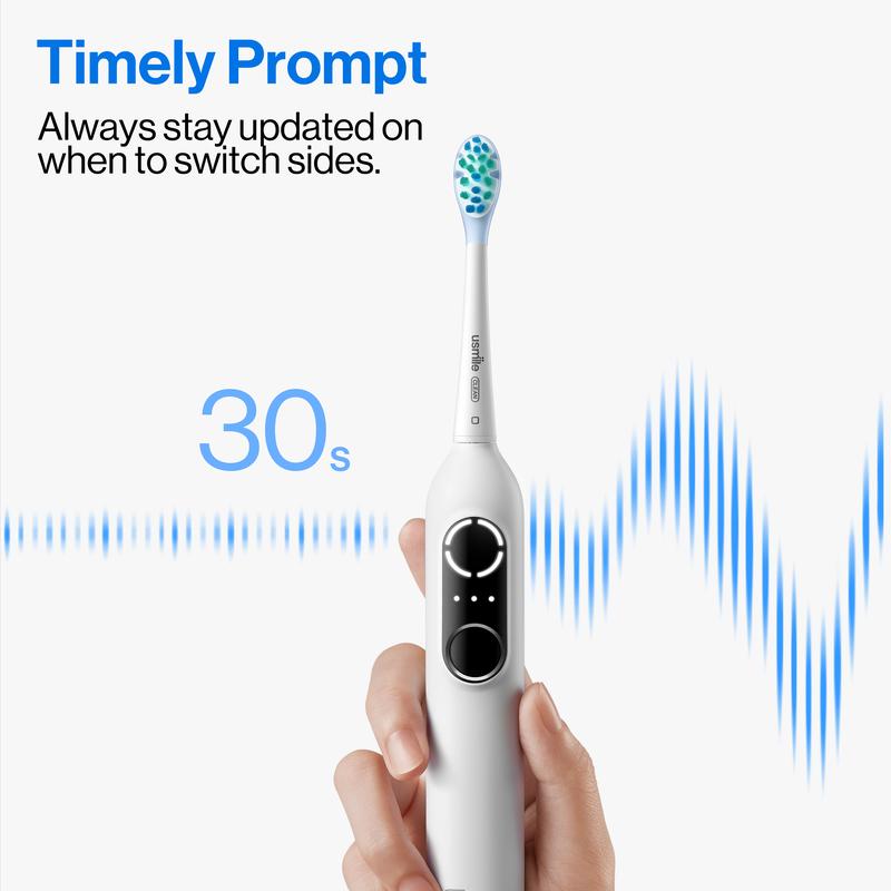 [Black Friday] usmile P10 Pro  Electric Toothbrush with USB-C Rechargeable and Pressure Control, Lasting 6 months on Single Charge