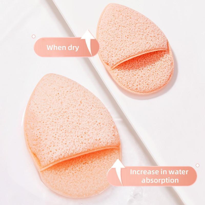 Glove Type Facial Cleansing Puff, 1 Count Face Washing Sponge, Face Scrubber For Cleansing Mud Application Mask & Makeup Removal