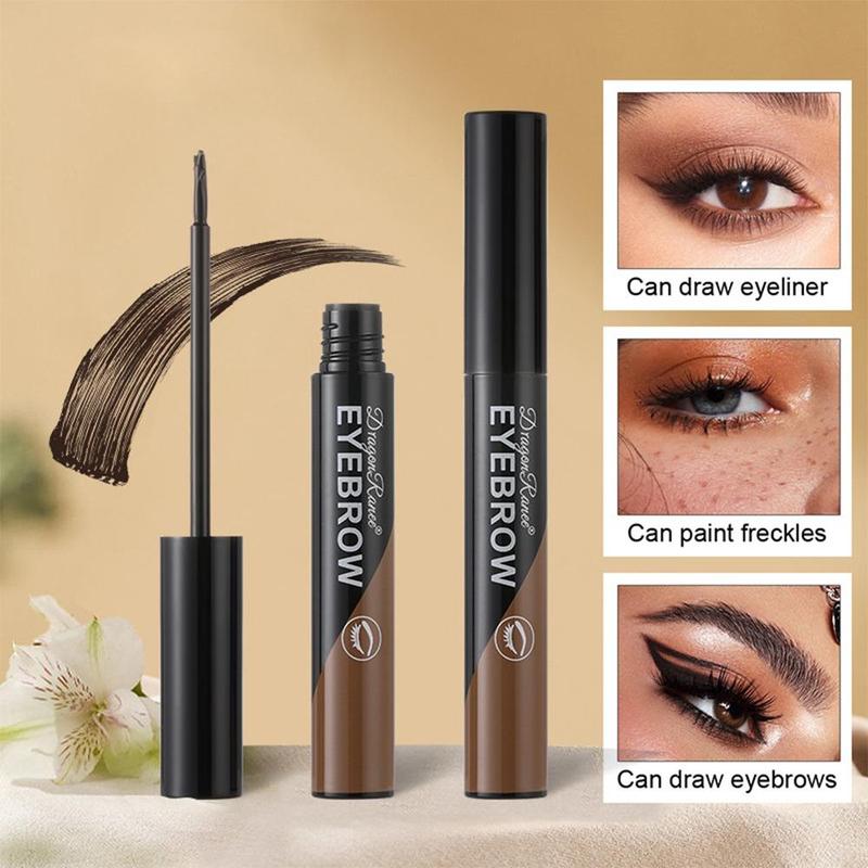 Peel off Eyebrow Dyeing Gel, 1 Count Waterproof Natural Color Tear off Eyebrow Tinted Gel, Brown Color Tone Eye Makeup Product for Women & Girls, Eye Brow Cosmetic Product