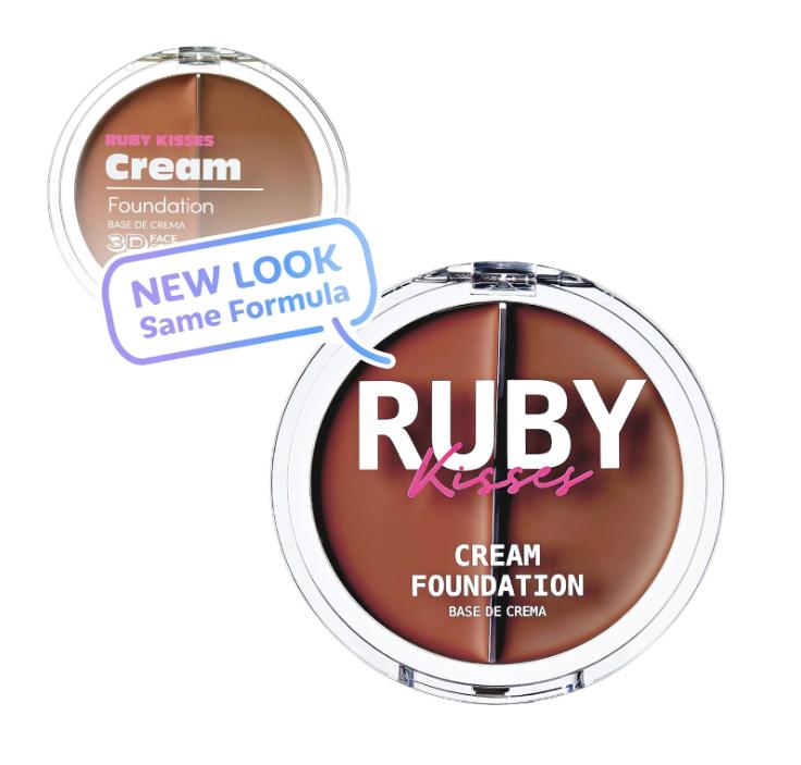 Ruby Kisses 3D Face Creator Cream Foundation & Concealer, 12 Hours Long Lasting