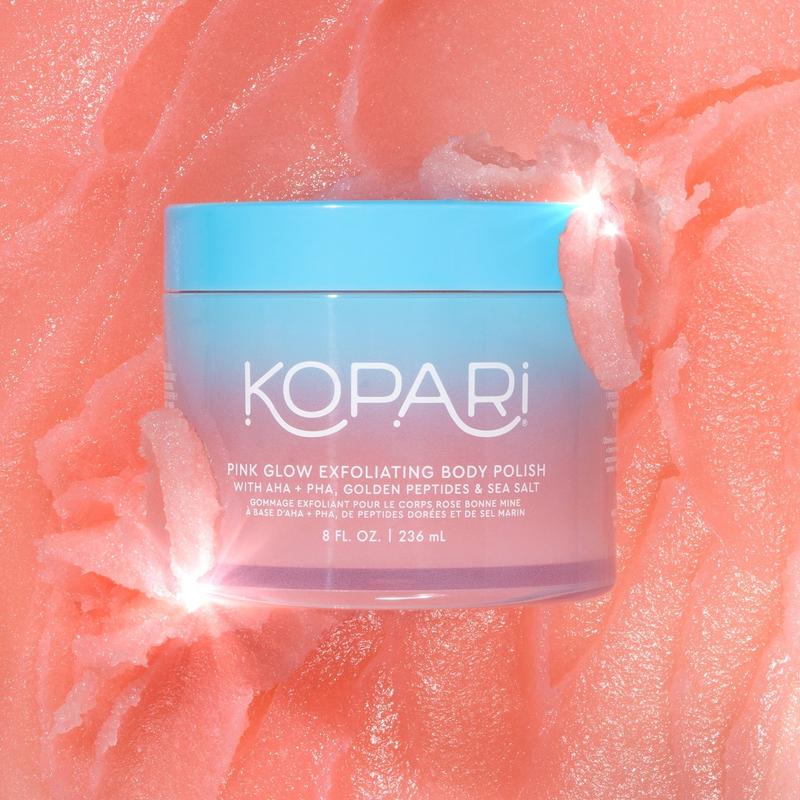 Pink Glow Exfoliating Body Polish by Kopari Beauty