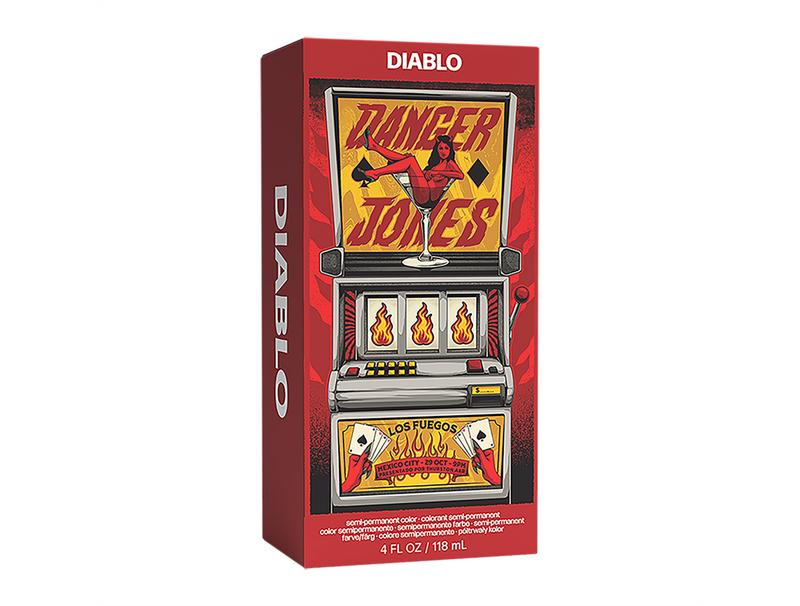 Danger Jones Diablo - Red Hair Color - Long-Lasting Dye - Haircare, Hair Dye