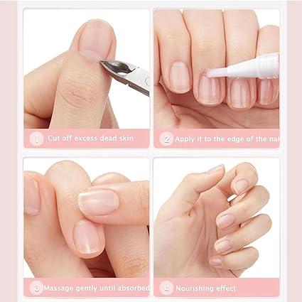 Nail Growth Oil, Cuticle Oil Pen, Nail Oil Strengthener, Multicolor Cosmetics Nail Growth Oil, For Anti Dead Skin, Exfoliation and Edge Care Moisturize Nail Care