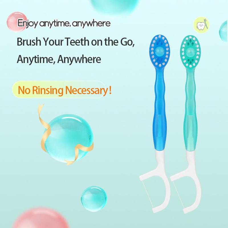 Disposable Toothbrush Set, 10pcs set Portable Travel Toothbrush with Toothpaste, Oral Care Tool for Home & Travel, Oral Hygiene Products, Christmas Gift