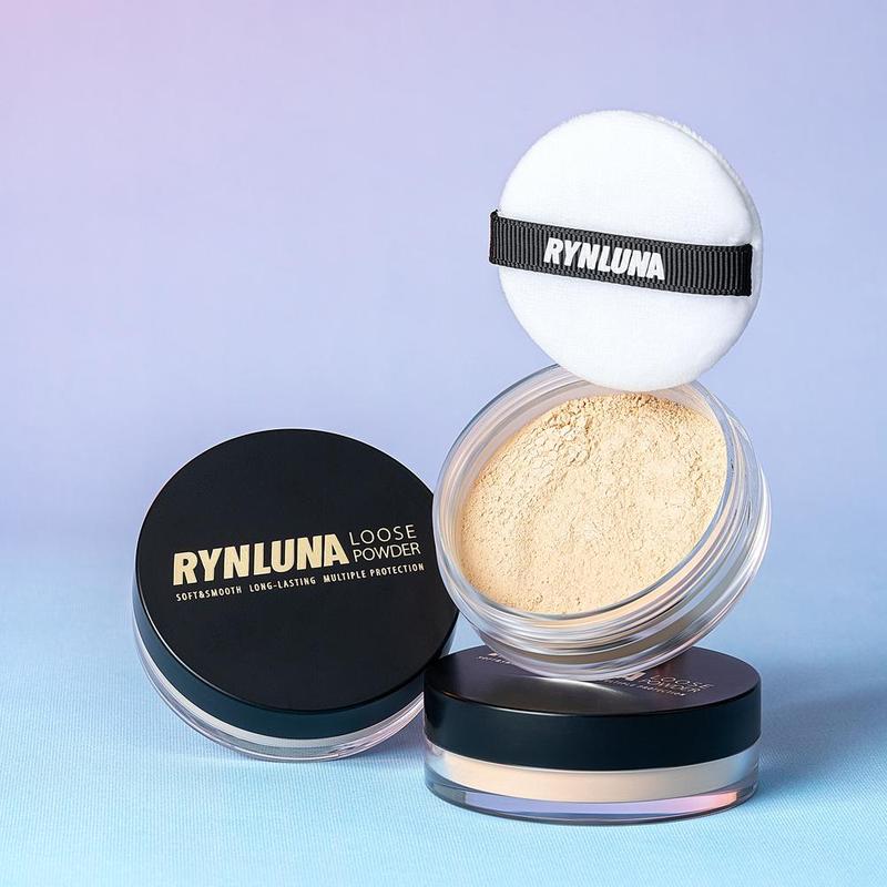 Powder Foundation, Waterproof Loose Powder, Long-wearing Oil Control Face Makeup Powder-foundation