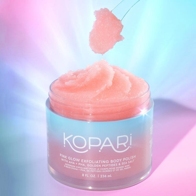 Pink Glow Exfoliating Body Polish by Kopari Beauty