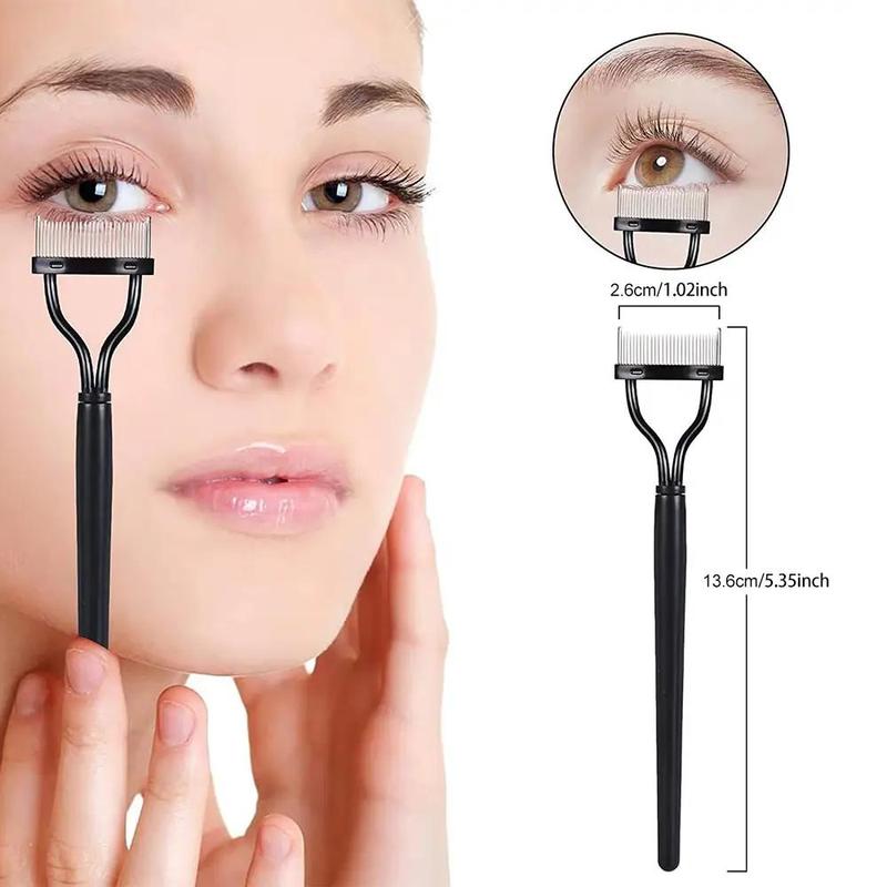 Double-head Long Lasting Mascara Eyelash Comb Kit, 1 Set Eyelashes Lengthening Curling Mascara Stick, Professional Enhancement Makeup Product