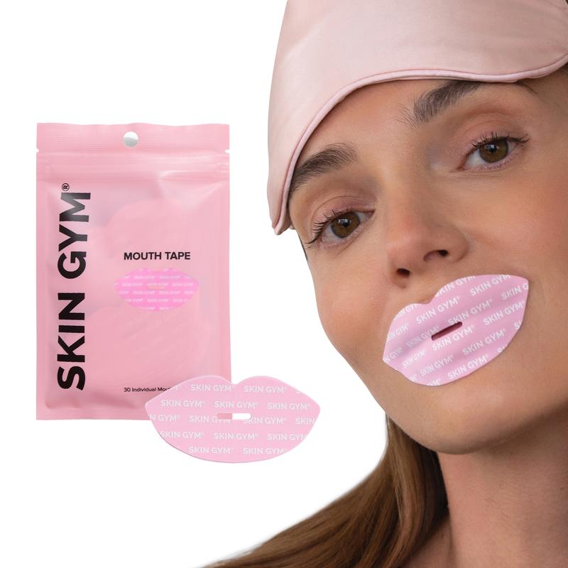 Skin Gym Mouth Tape for Sleep and Wrinkles 30 Pack Skincare Waterproof