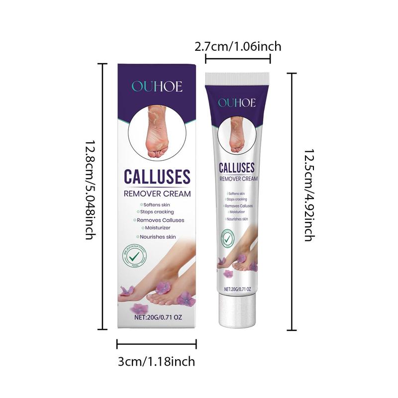 Callus Remover Cream, 2 Counts Moisturizing Foot Care Cream, Foot Skin Care Product for Women & Men