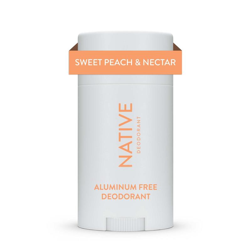 Native Deodorant, Sweet Peach & Nectar, Aluminum Free, for Women and Men, 2.65 oz