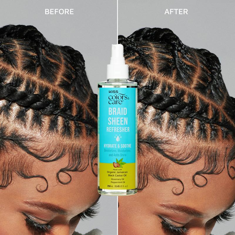 KISS Colors & Care Braid Sheen Refresher - 8.45 fl. oz.