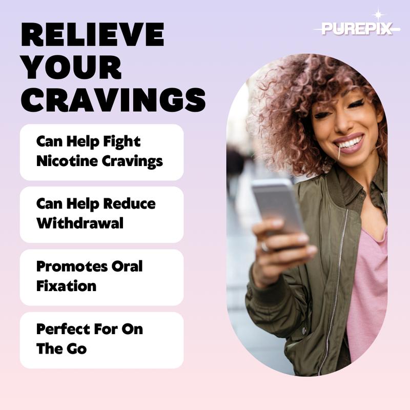 PurePix Quitpix Flavored Toothpick Pack Of 40 Toothpicks Longer and Thicker  Flavored Toothpick Quit Smoking Aromatherapy To Help You Kick The Habit And Quench The Cravings MADE IN THE USA MADE IN THE USA Oral Dental Floss