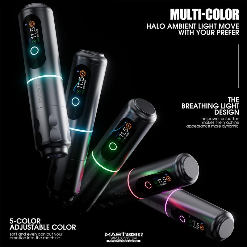 Mast Archer2 Cordless Pen Mcore Brushless Motor 2000mAh Battery Power for  Cosmetics Artist Wireless Machine